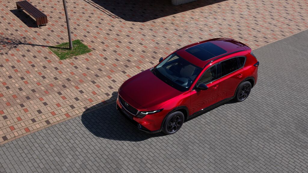 Mazda CX 5 2025 Parkeret Oppe