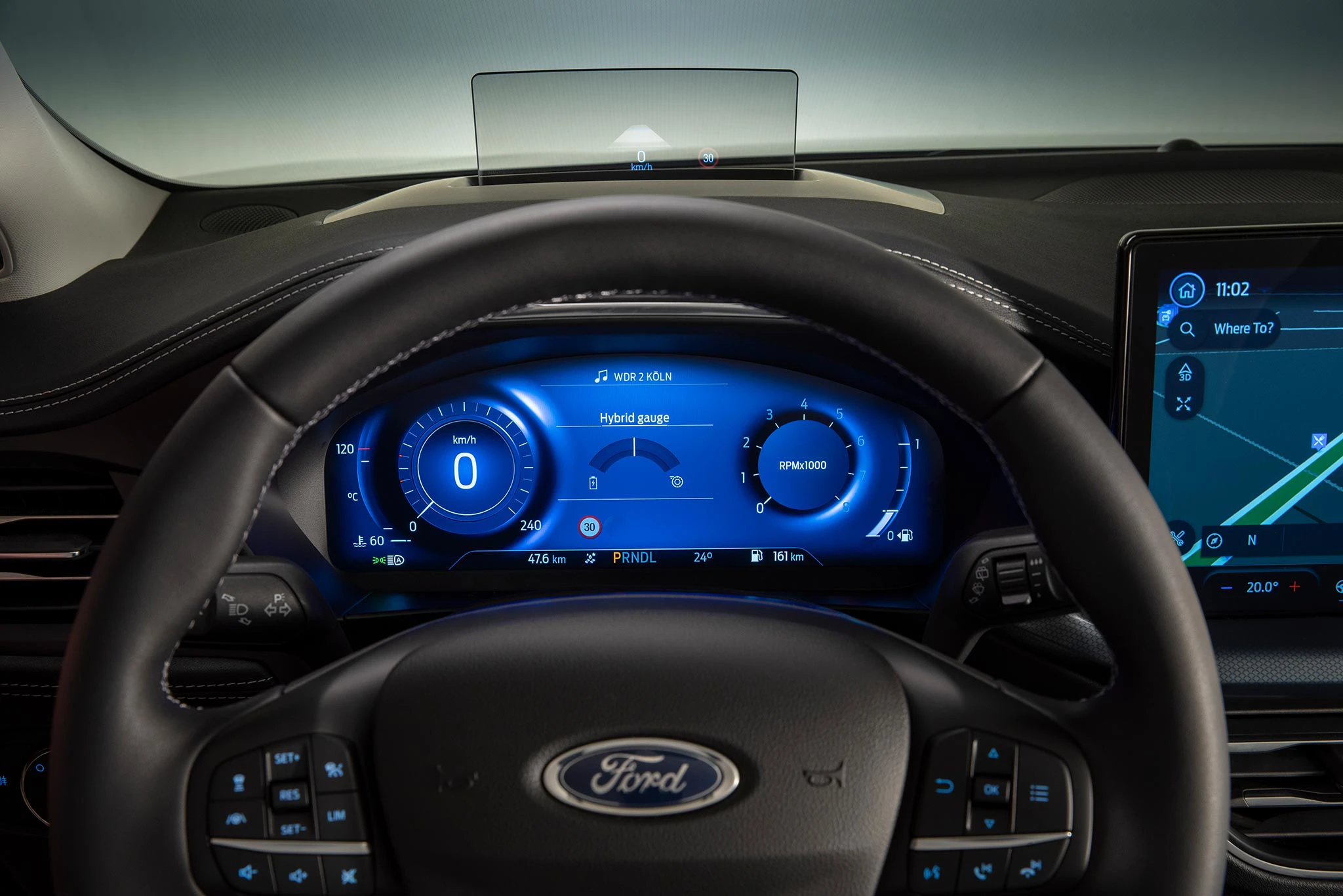 2021 FORD FOCUS ACTIVE INTERIOR SYNC4 23 LOW