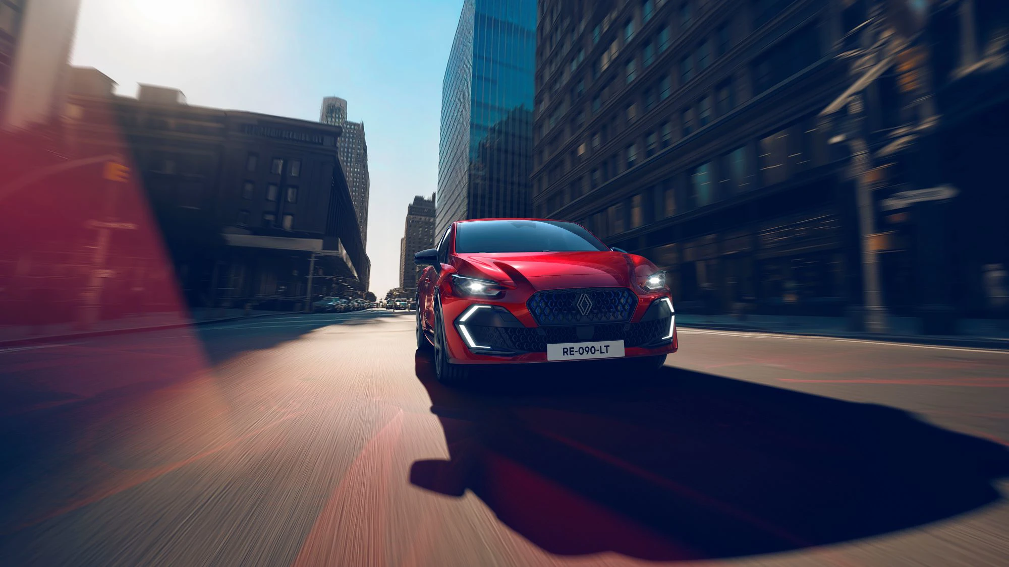 Renault Clio 2026 Esprit Alpine Absolute Red Forfra