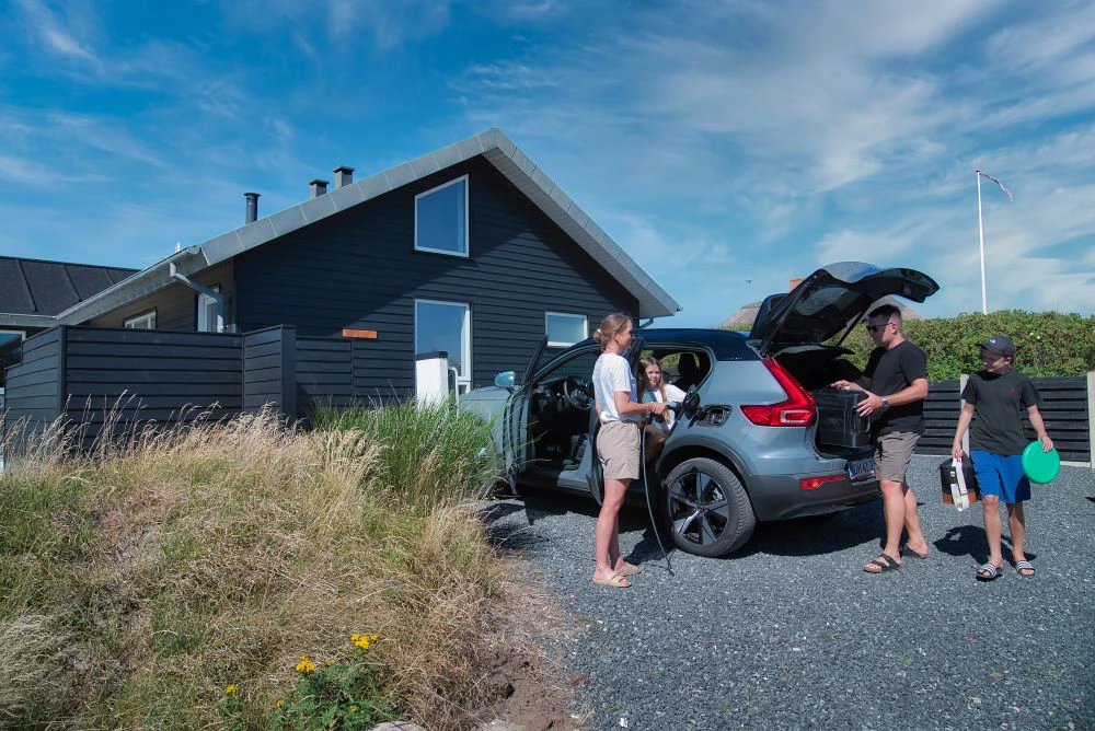 Familie Opladning XC40 Ved Hus