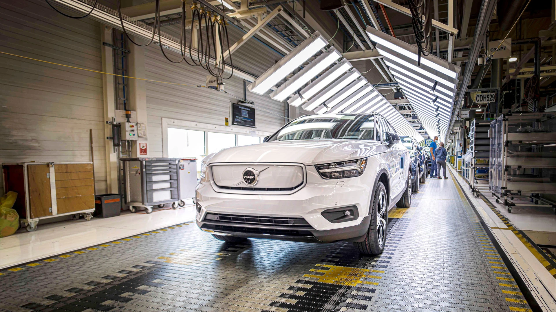 Volvo XC40 Recharge P8 Production In Ghent Belgium