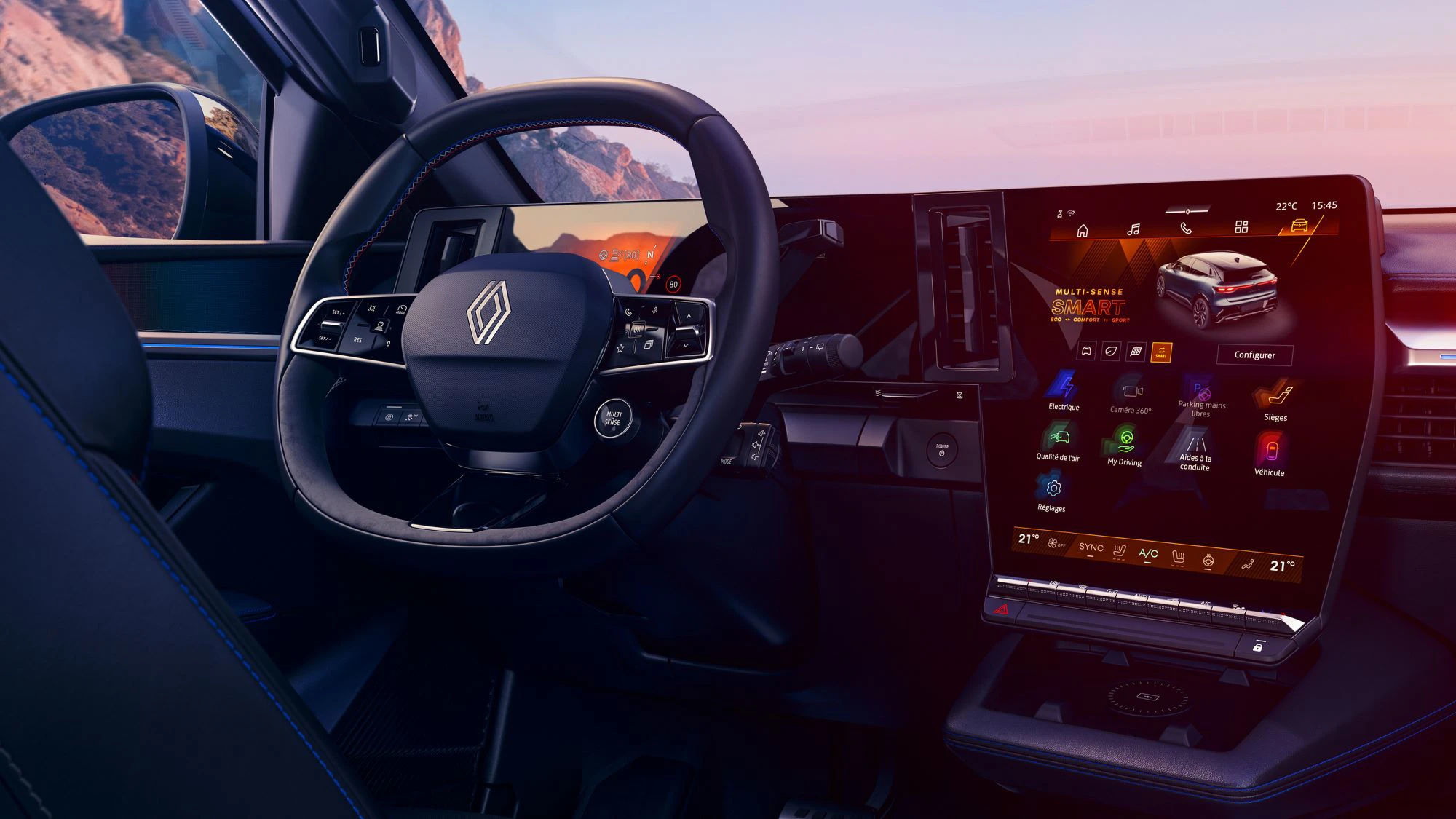 Renault Megane Electric 2026 Facelift Infotainment