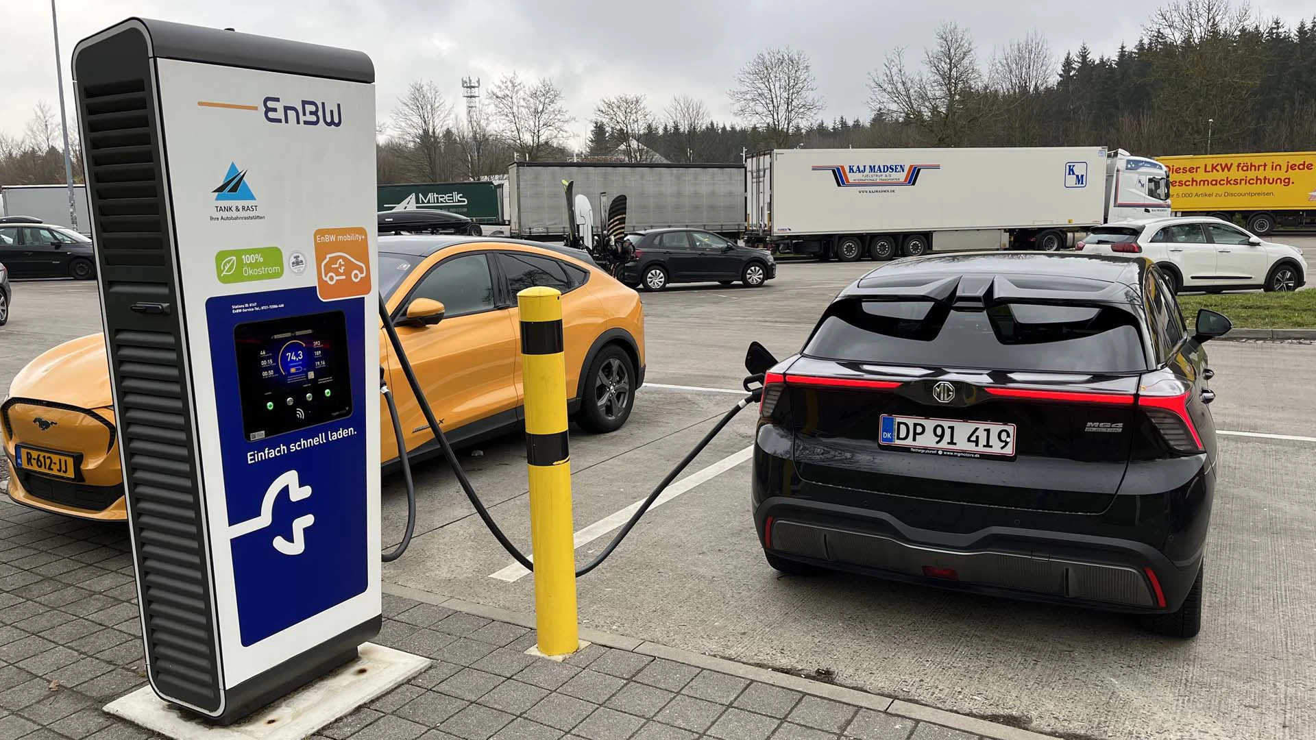 Elbil Og Skiferie Benny Enbw