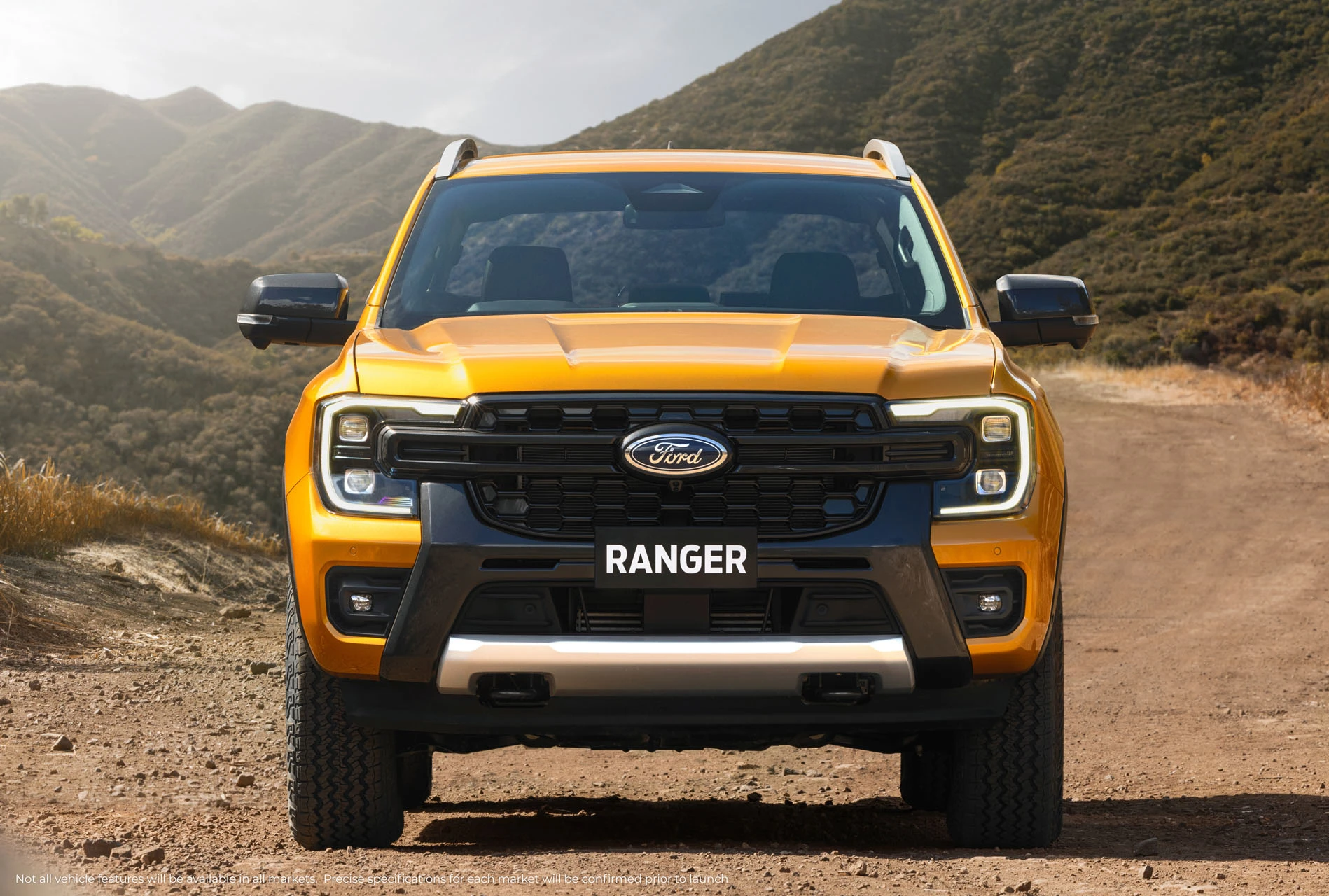2022Ford Nextgenranger Wildtrak Frontheadon Sand