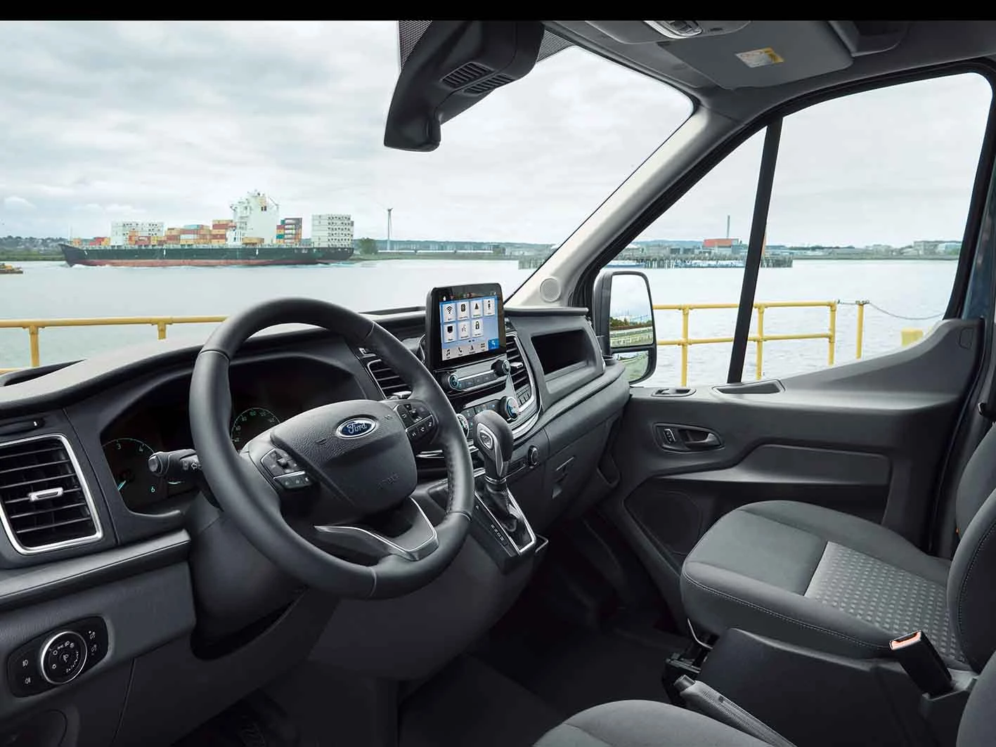 Ford Transit Ladvogn 2019 Interioer Indretning Rat Foerersaede