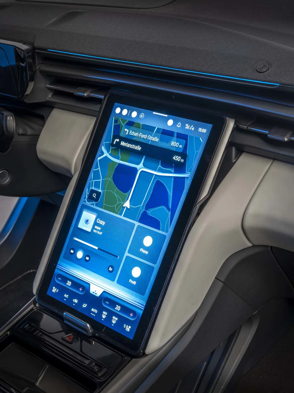 Ford Elektrisk Explorer 2023 Studie Skaerm