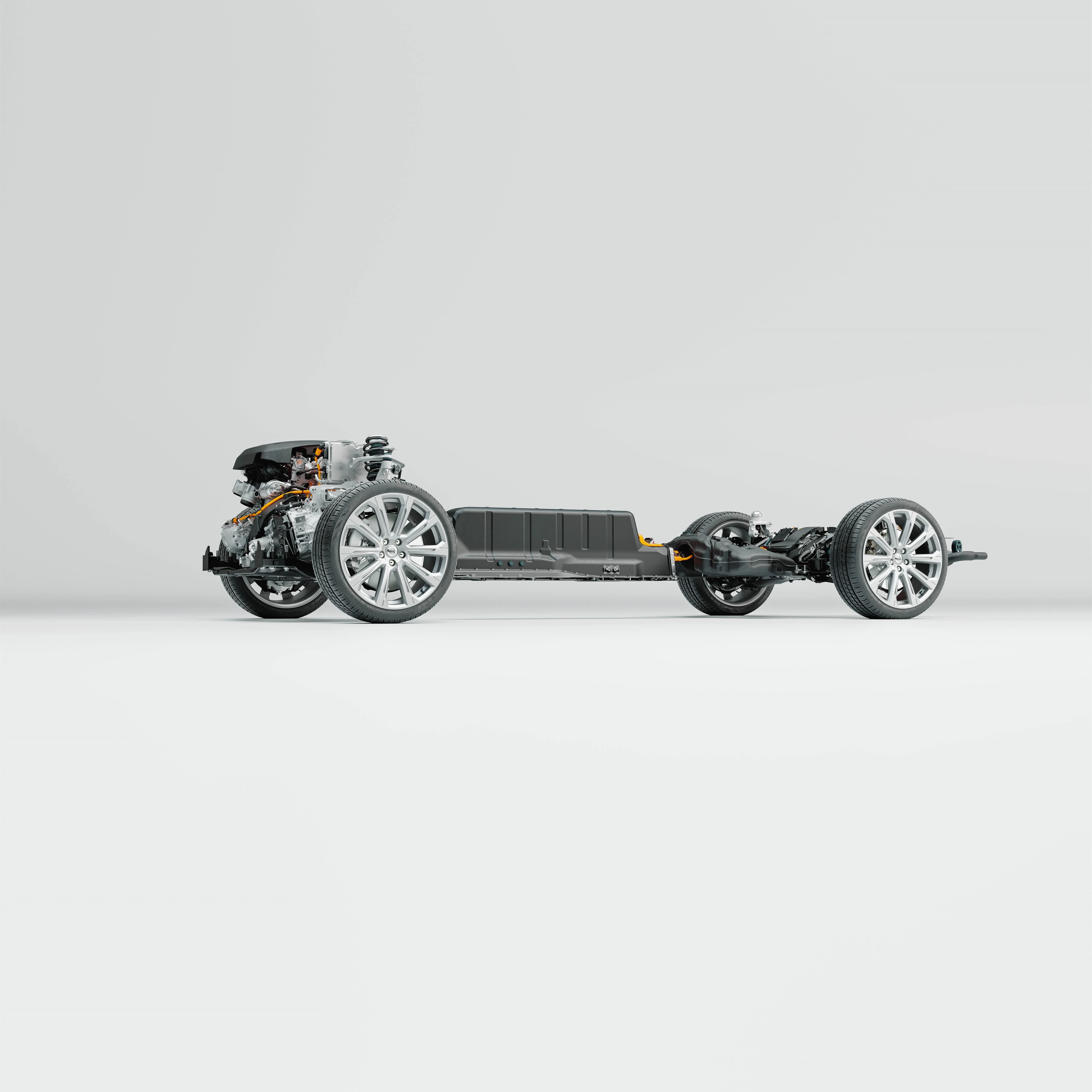 2048 Technical Cutaway Volvo Cars New Recharge Plug In Hybrid Powertrain