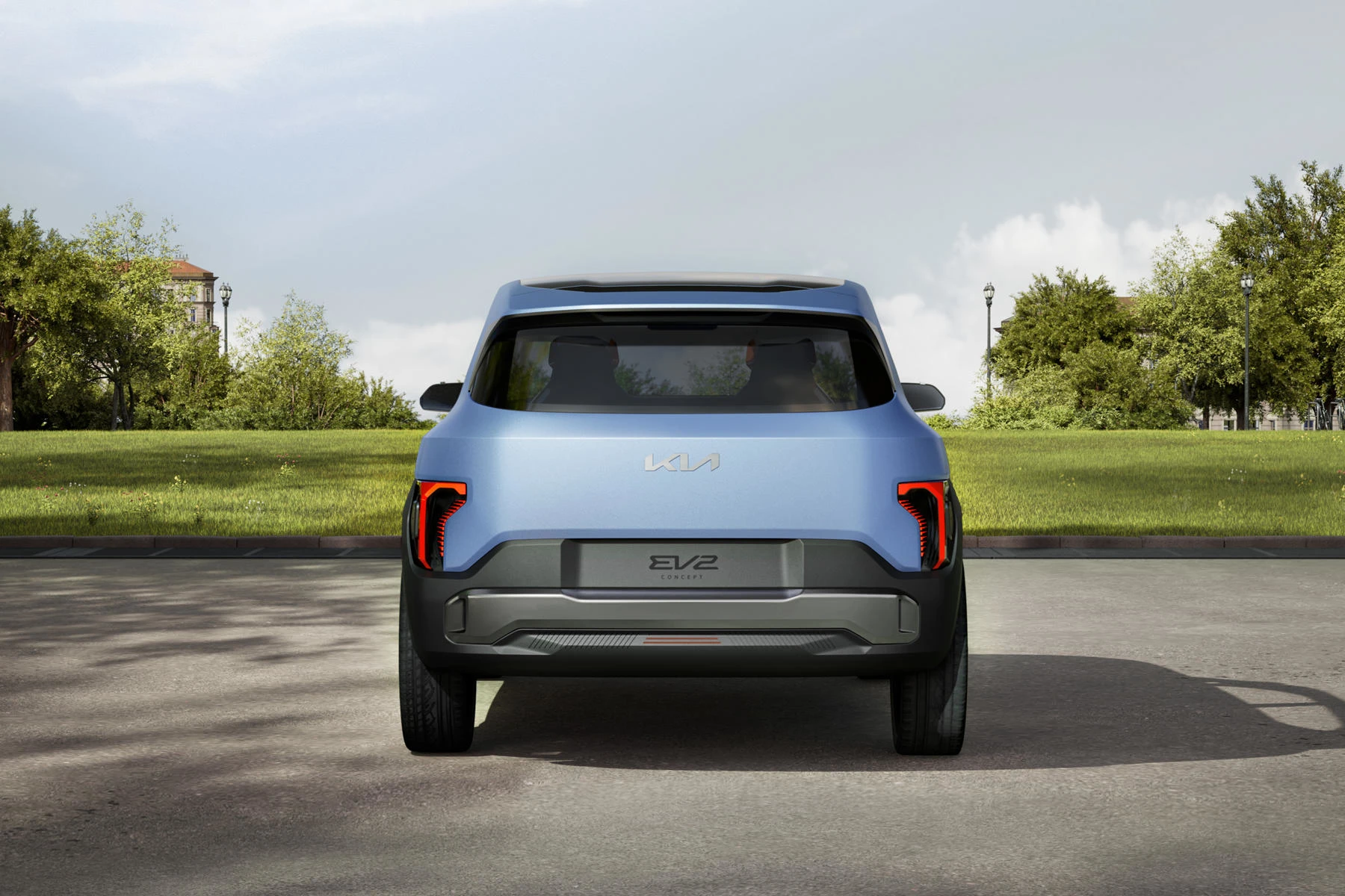 Kia EV2 2025 Concept Blue Bag