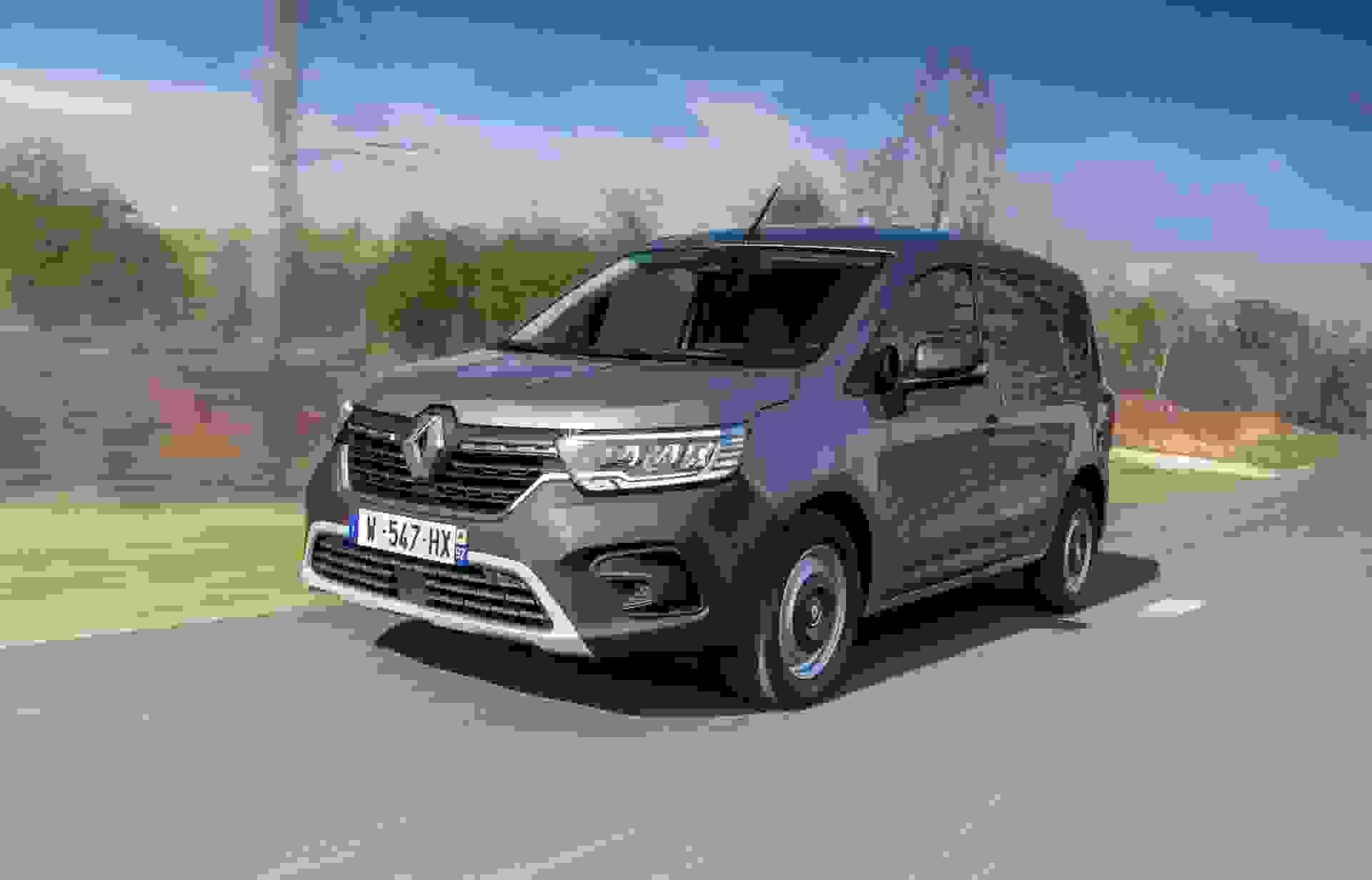 2021 New Renault Kangoo Van Tests Drive