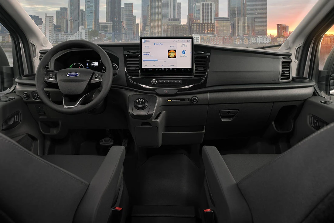 Ford 2022 E Transit Cockpit