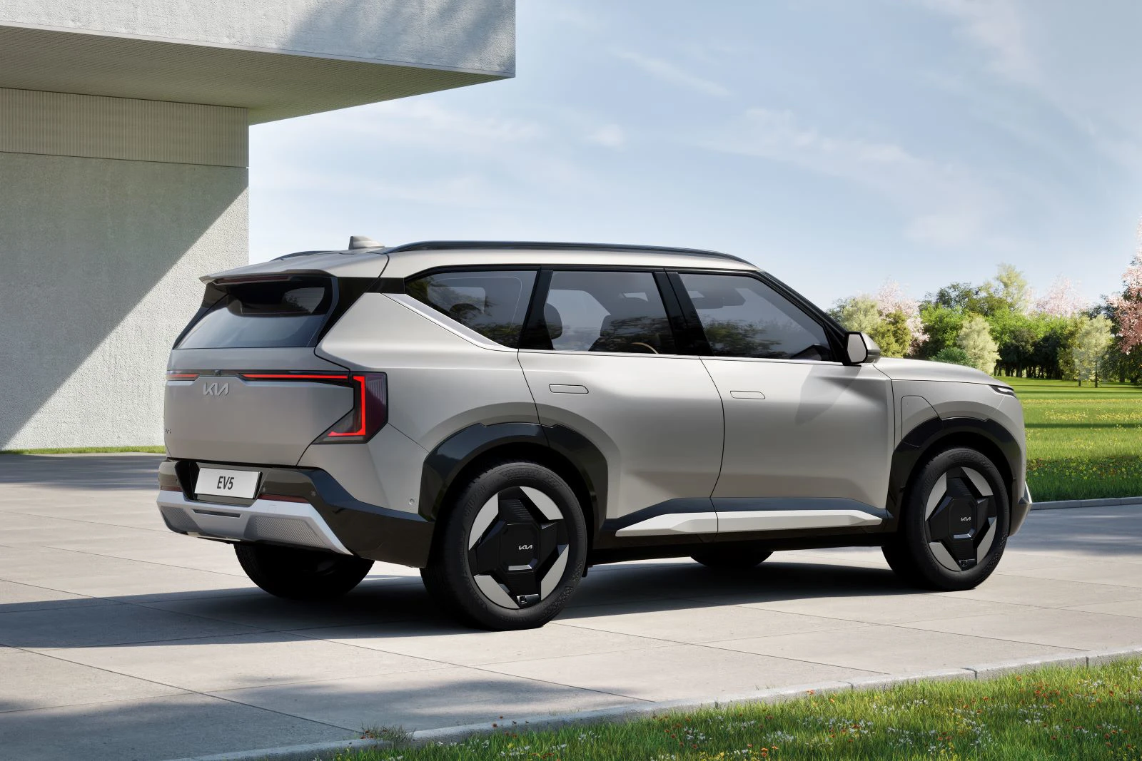Kia EV5 2025 Skraa Bagfra