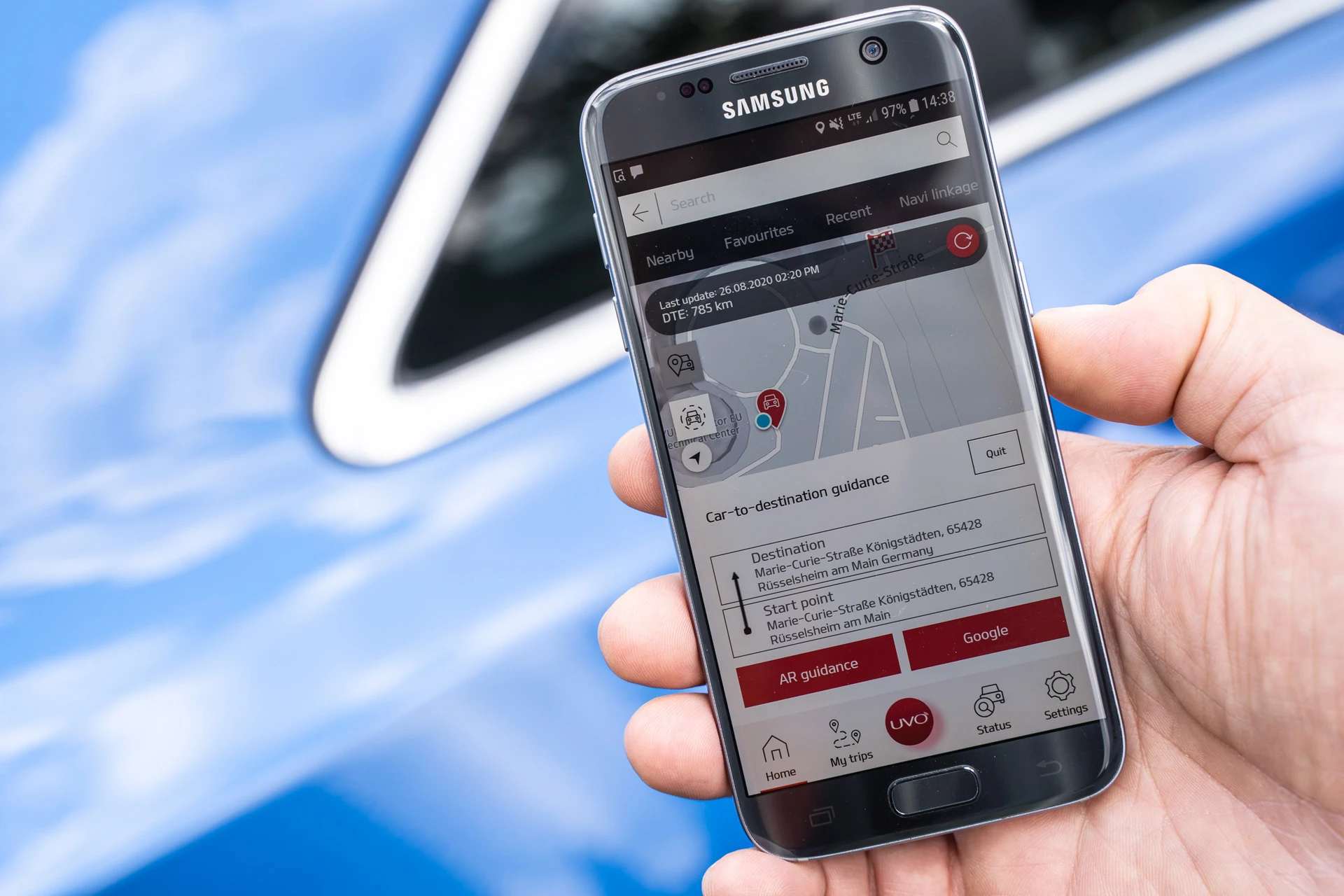 Kia UVO Connect App
