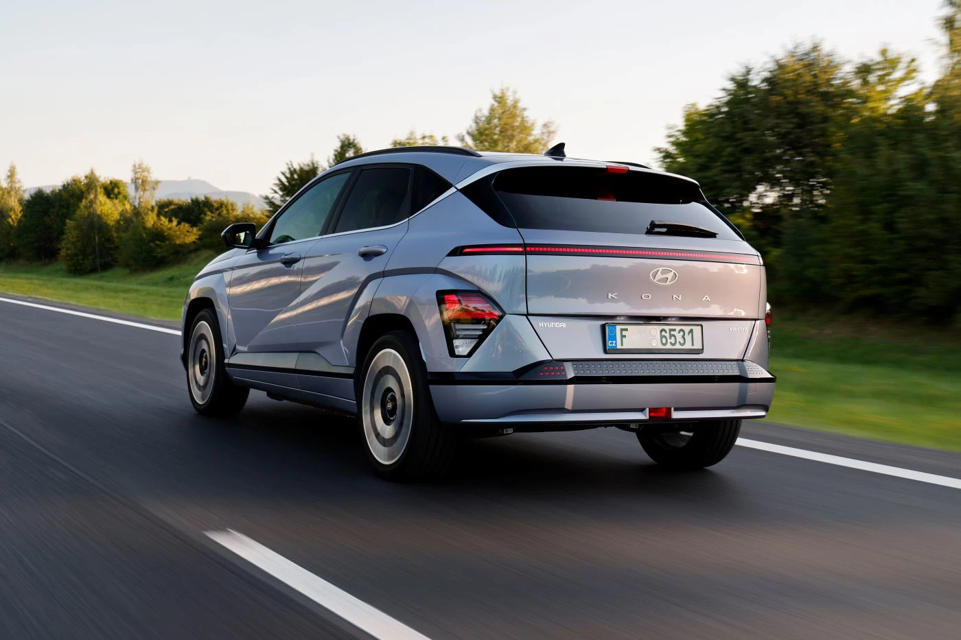 Hyundai Kona Electric 2024 Bagende