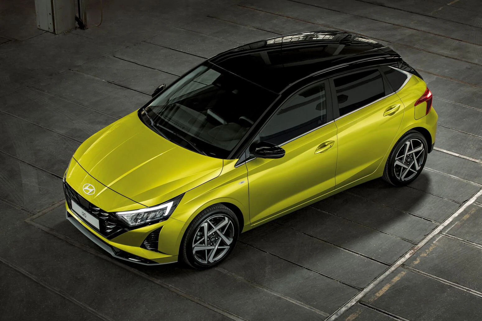 Hyundai I20 2024 Oppefra