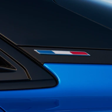 Alpine A390 Fransk Flag