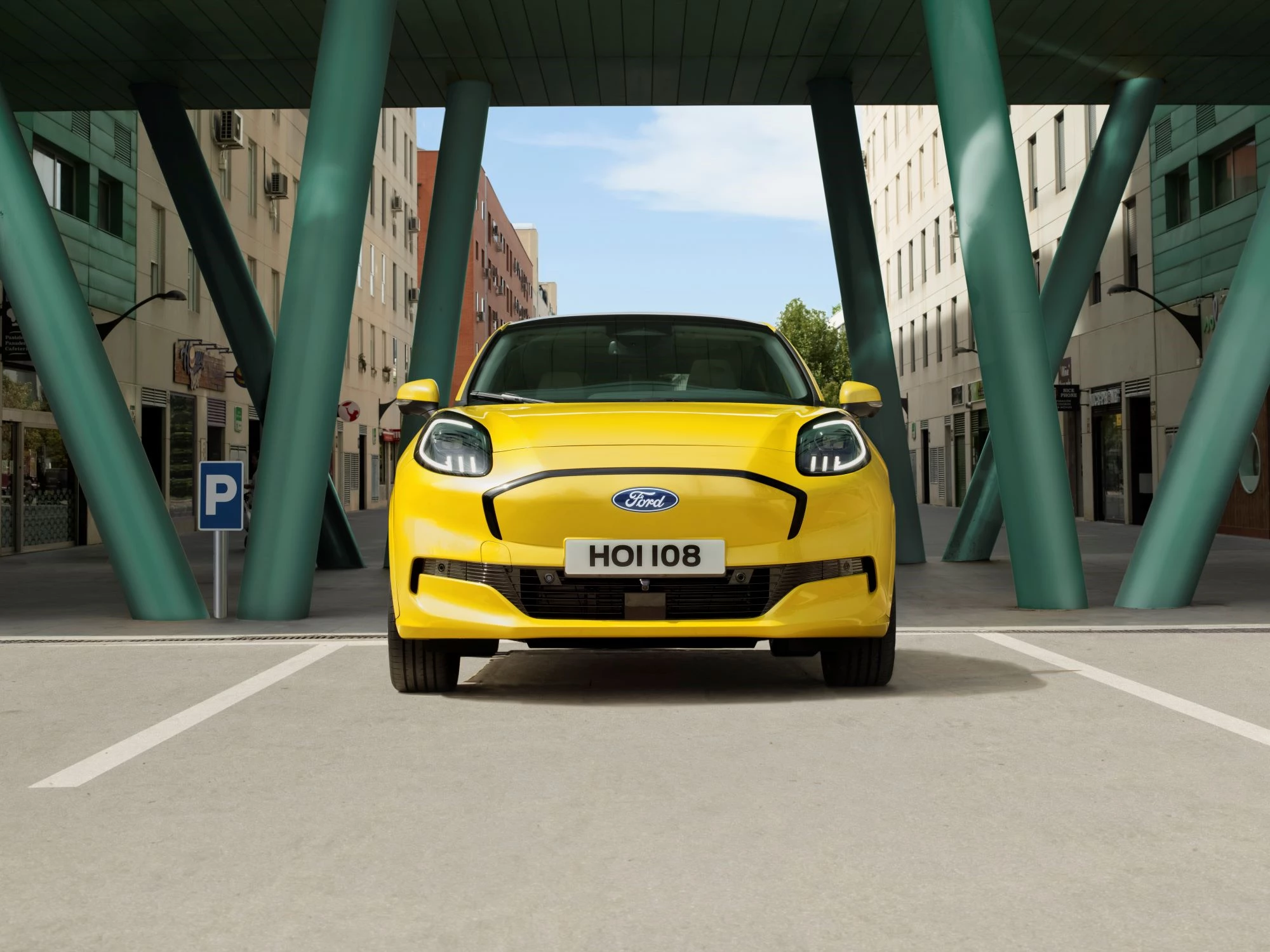 Ford Puma Gen E Elektrisk 2024 Forfra