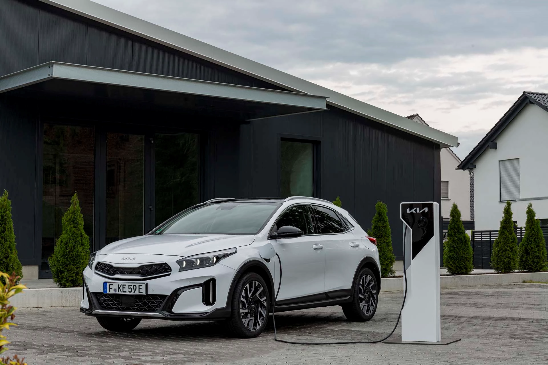 Kia Xceed PHEV 2022 Facelift Opladning Forfra