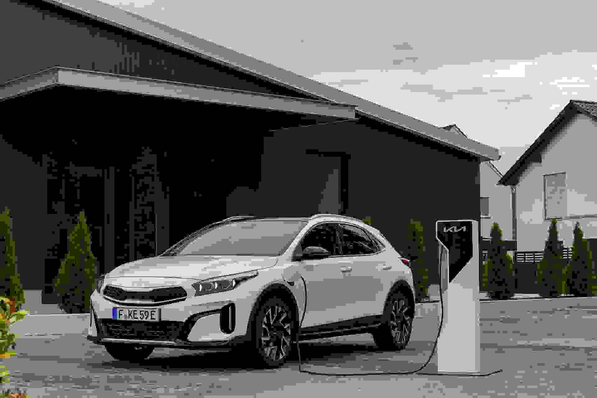Kia Xceed PHEV 2022 Facelift Opladning Forfra