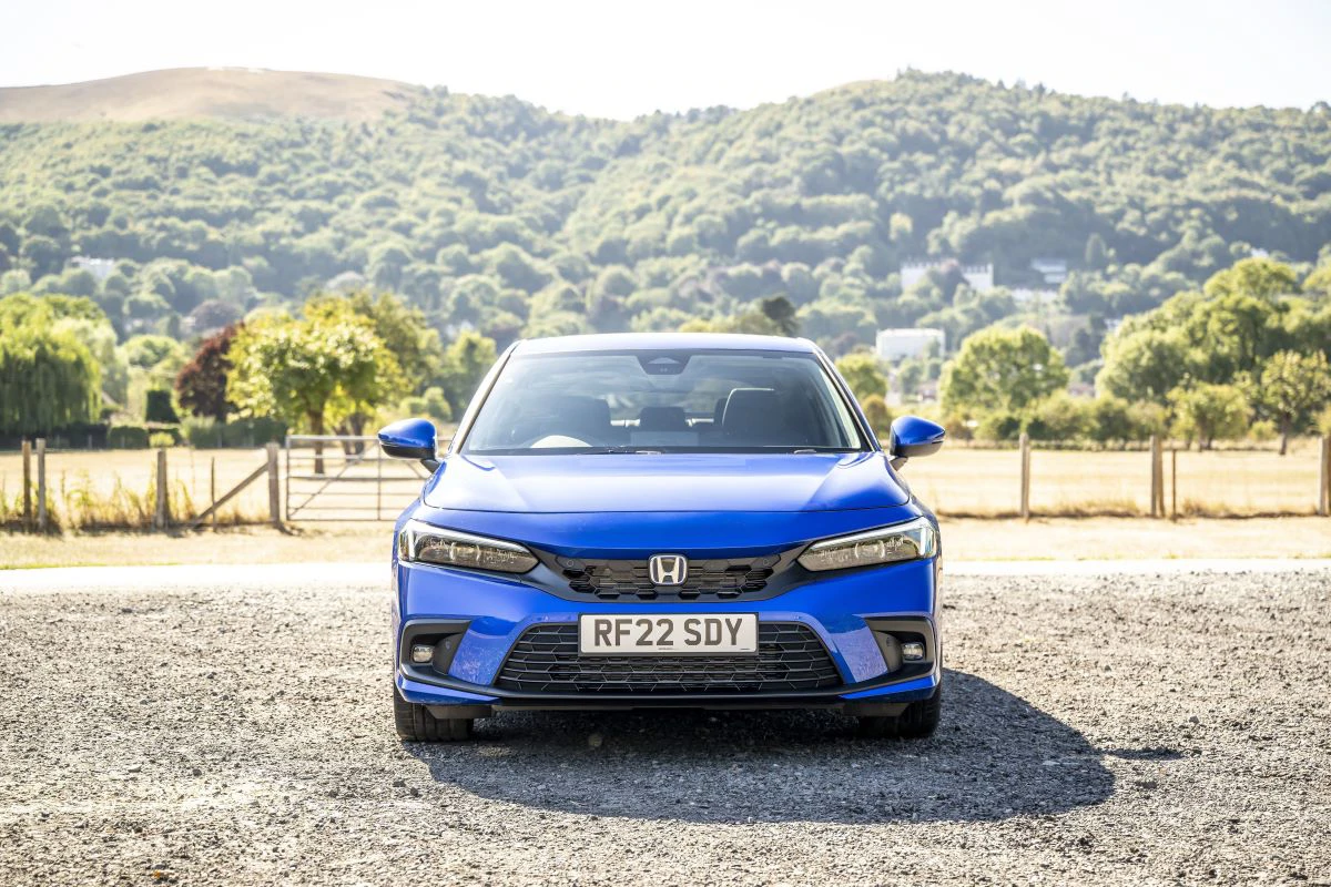 Honda Civic E HEV 2022 Forfra