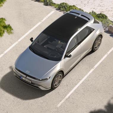 Hyundai IONIQ 5 2025 Fugleperspektiv