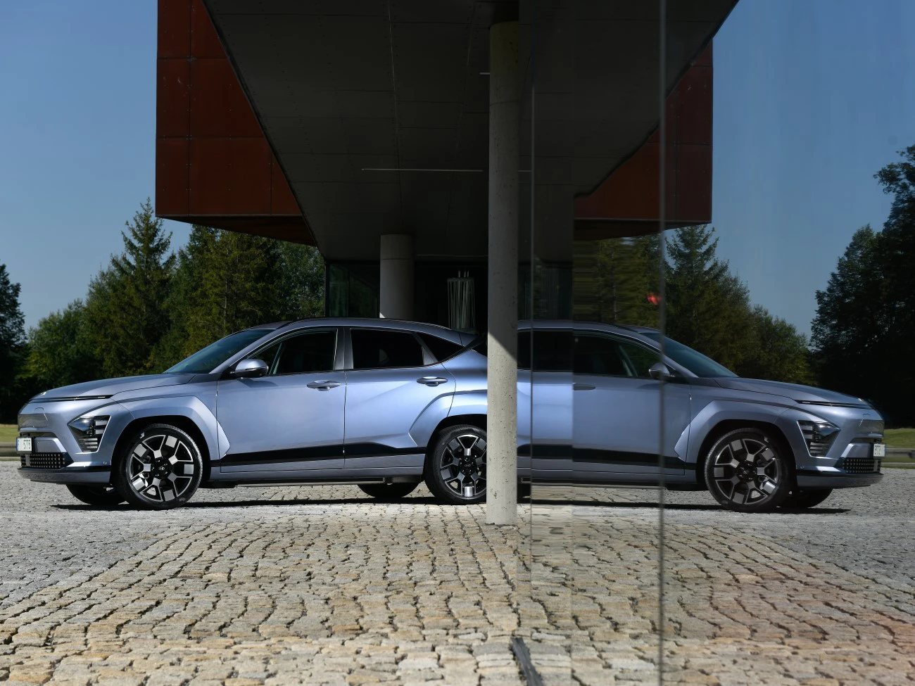 Hyundai Kona Electric 2025 Spejlbillede Ny