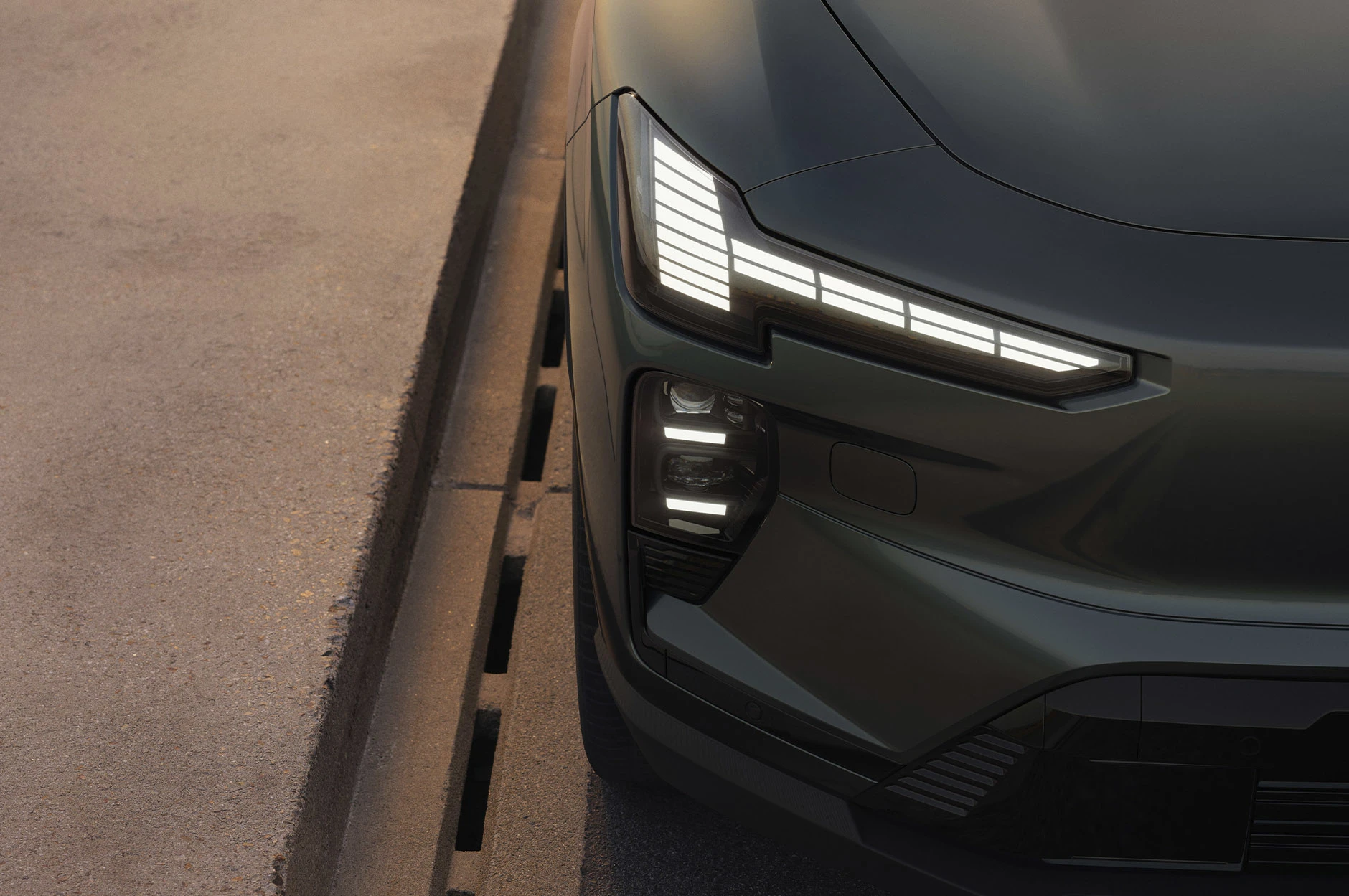 Volvo EX60 Forlygter