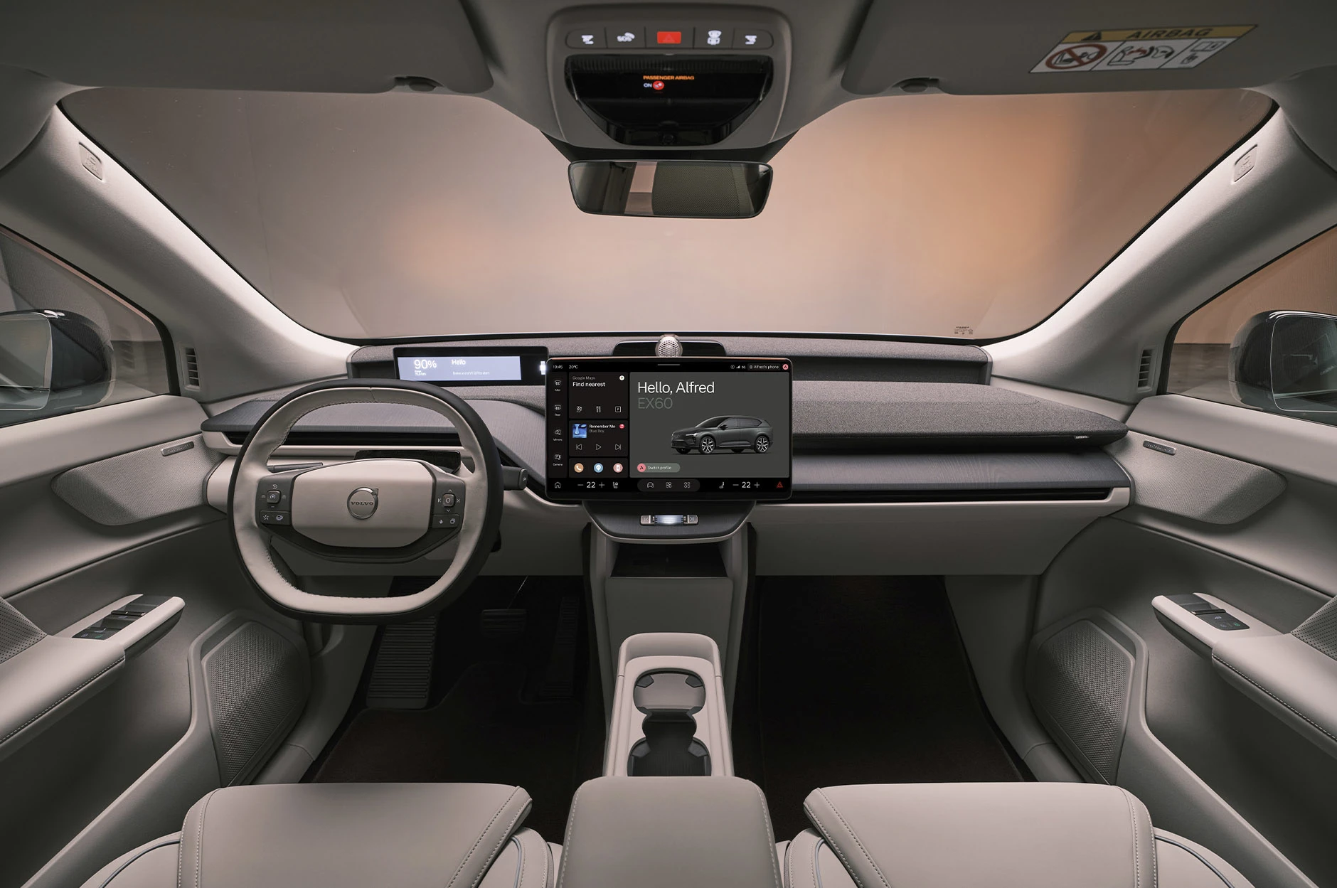 Volvo EX60 Interiør