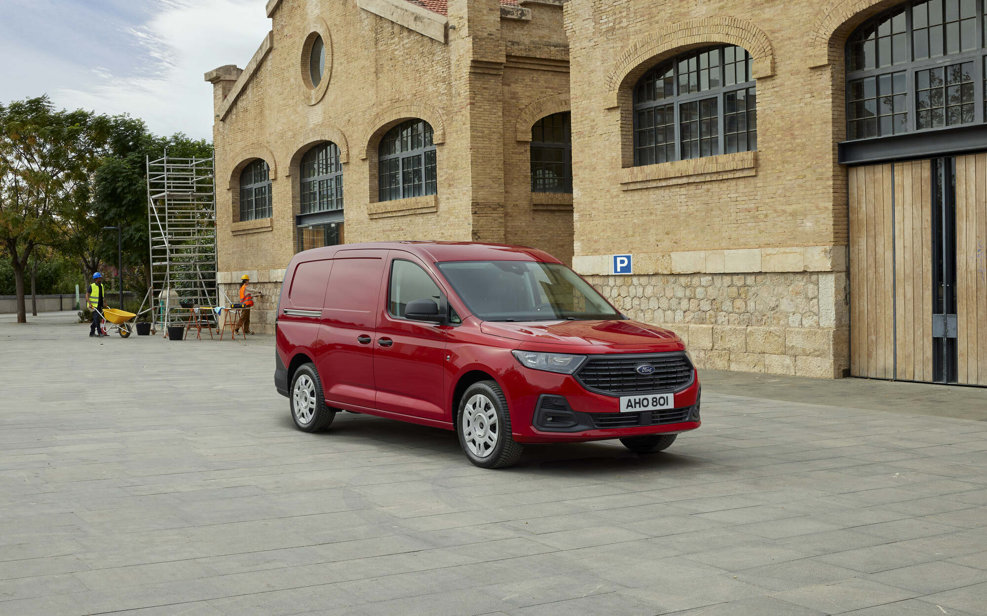 Ford Transit Connect 2024 Parkeret Skraa
