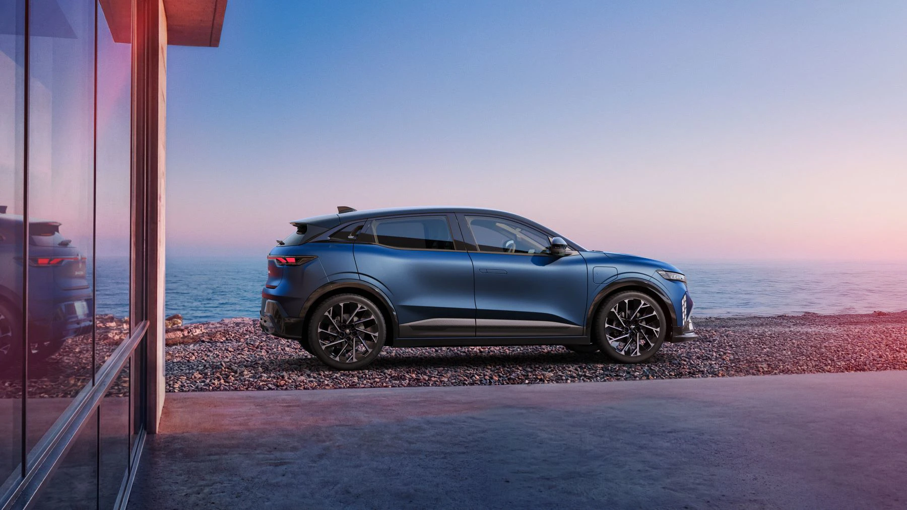 Renault Megane Electric 2026 Facelift Side