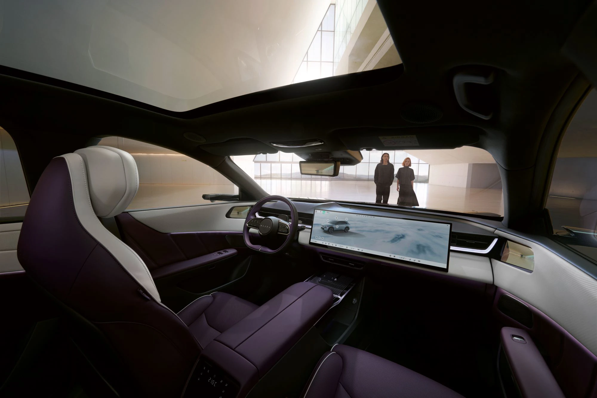 Mazda CX 6E 2026 Udsyn Glastag