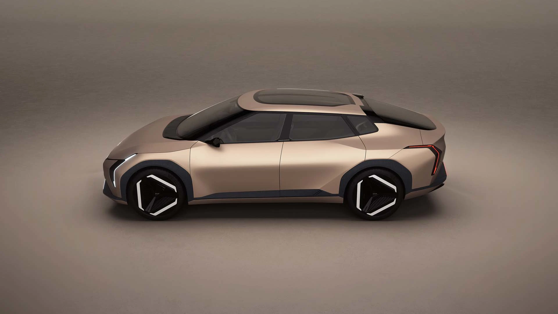 Kia EV4 Koncept Fra Siden Oppe