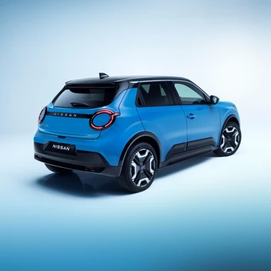 Nissan MICRA 2025 Electric Studio Skraa Bagfra