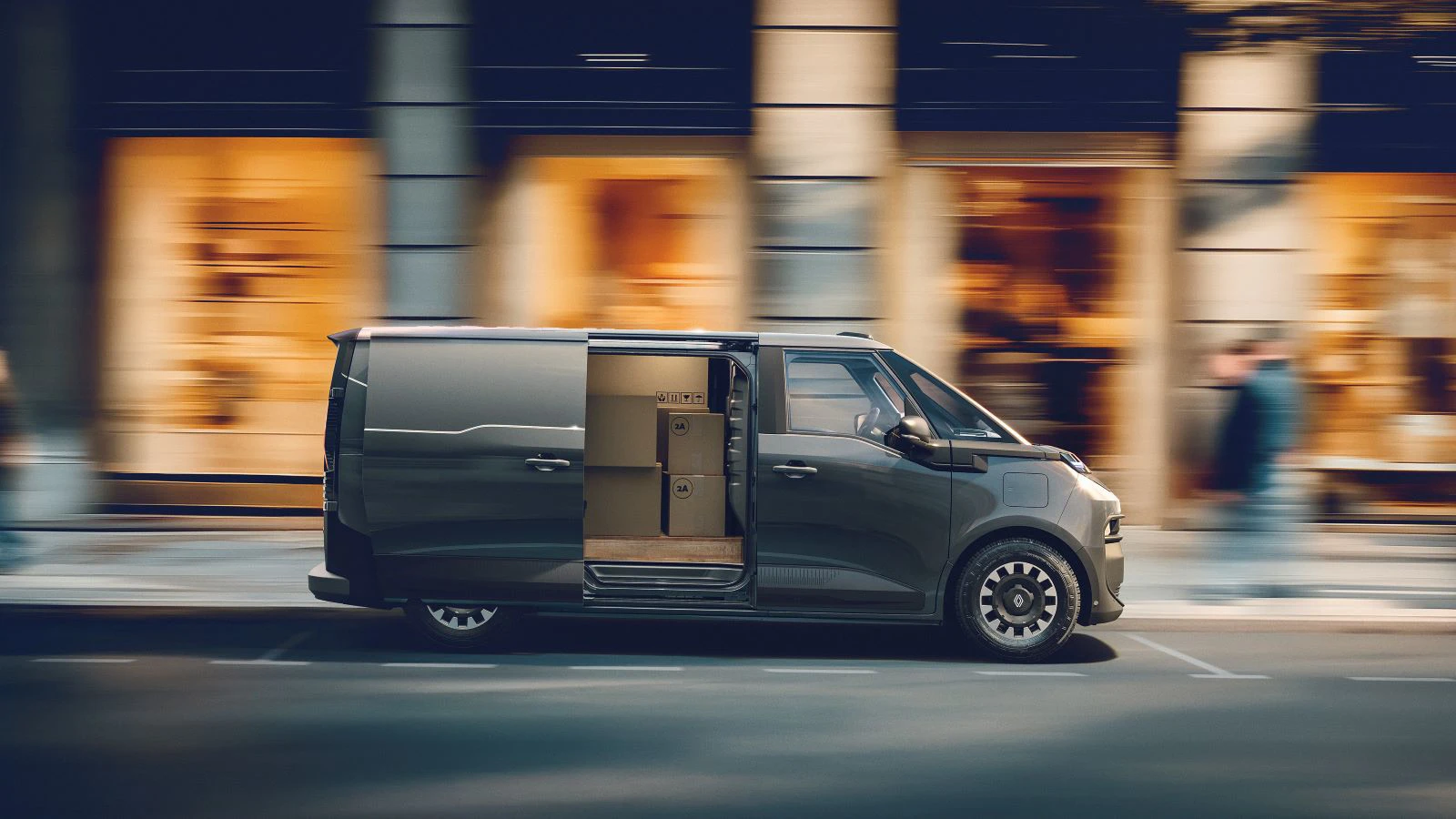 Renault Trafic E Tech Electric 2026 Side Aaben