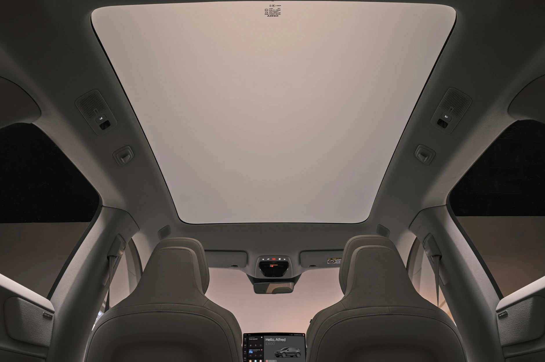 Volvo EX60 Panorama Glastag