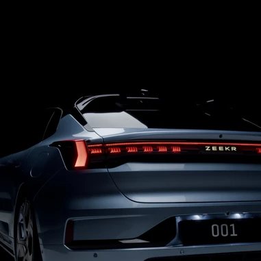 Zeekr 001 2025 Studio Baglygte Bred
