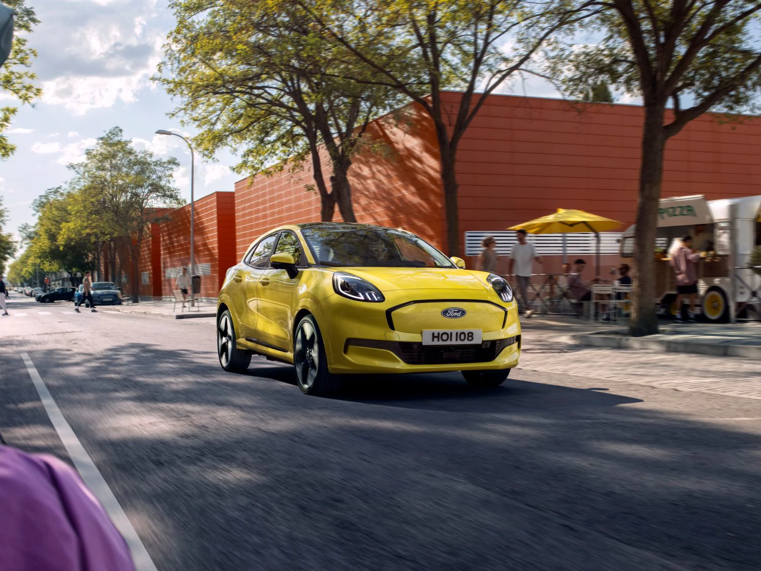 Ford Puma Gen E Elektrisk 2024 Skraa Forfra