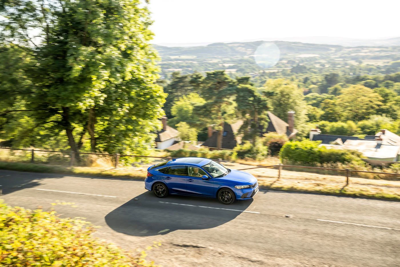 Honda Civic E HEV 2022 Skraa Oppe