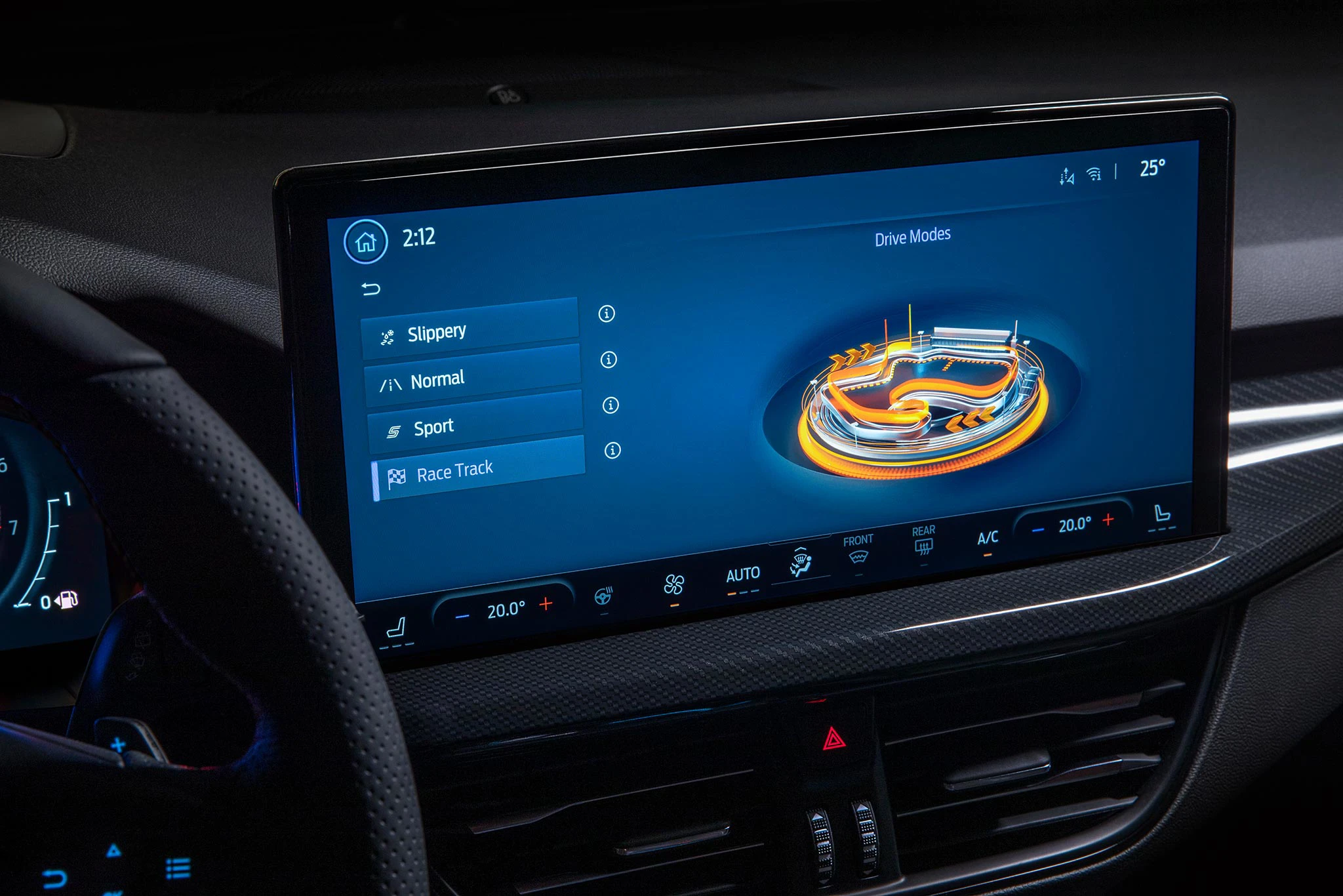 2021 FORD FOCUS ST INTERIOR SYNC4 8 LOW