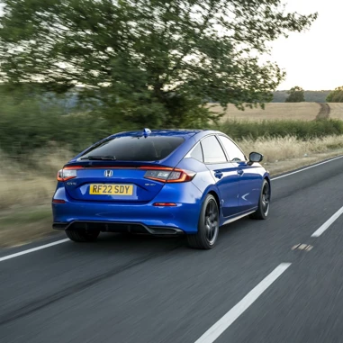 Honda Civic E HEV 2022 Dynamisk Bagfra