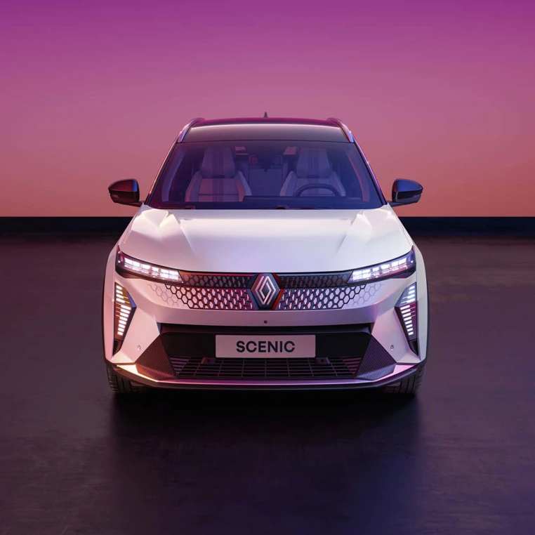 Renault Scenic Iconic 2024 Studie Forfra