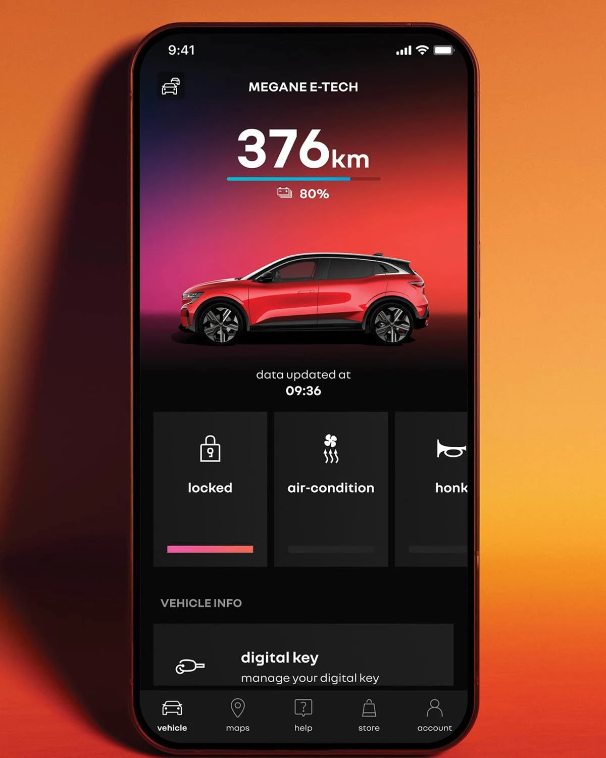 My Renault App Megane