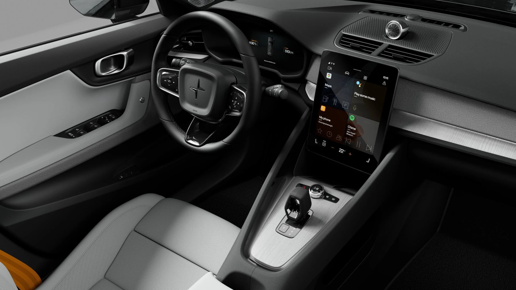 Polestar 2 2026 Bridge Zinc Interior