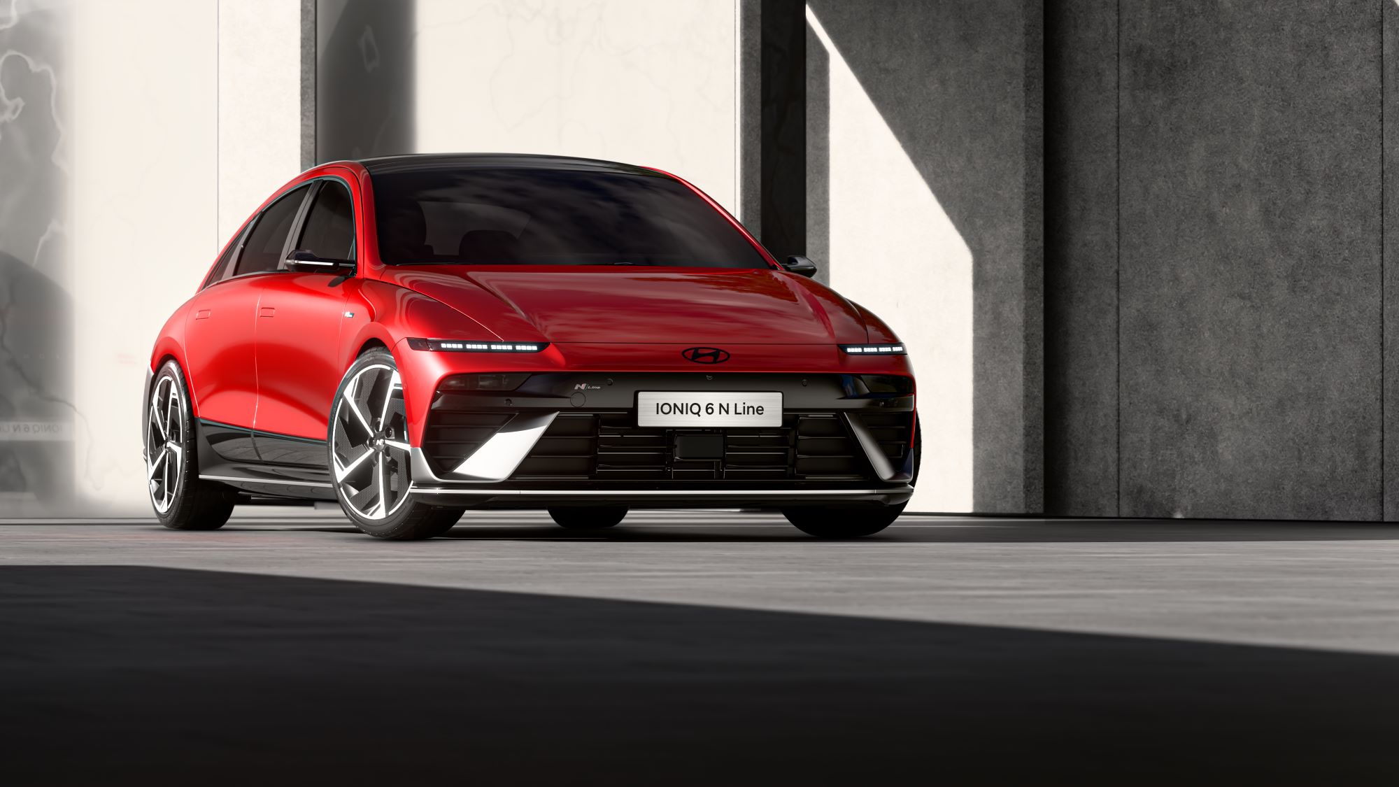 Hyundai IONIQ 6 2025 N Line Forfra