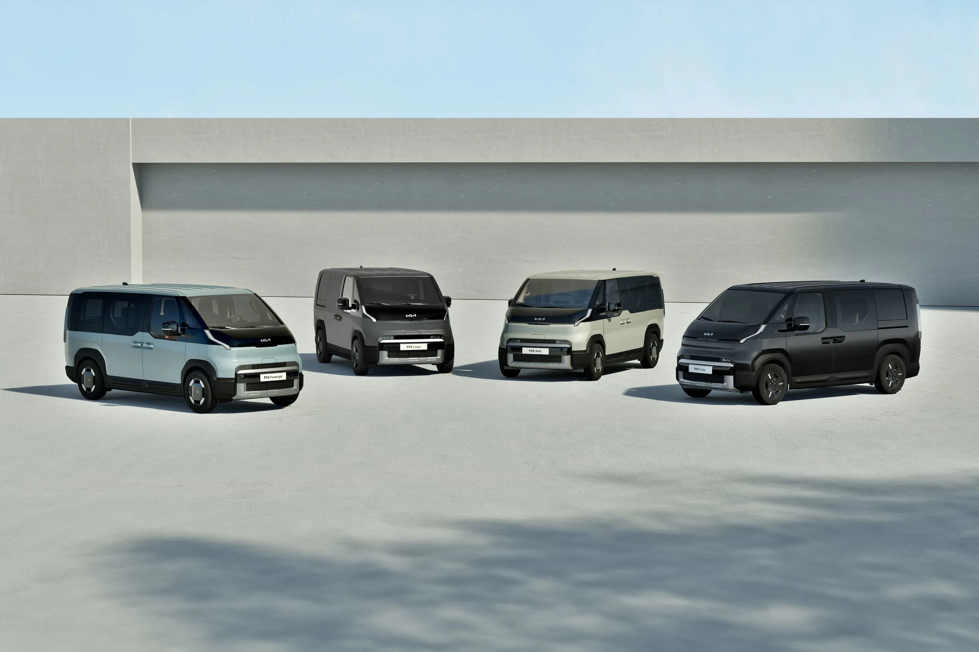 Kia PV5 Lineup
