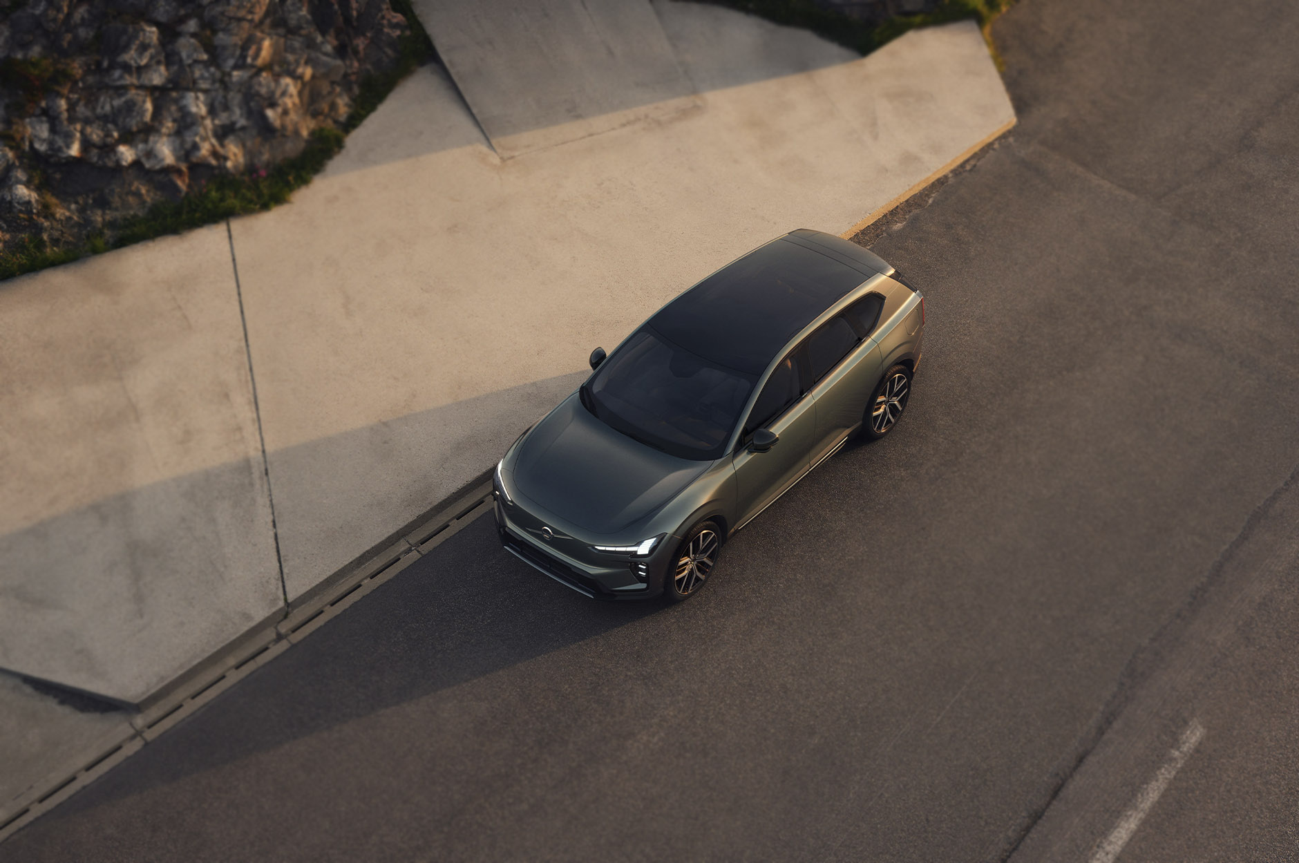 Volvo EX60 Set Ovenfra